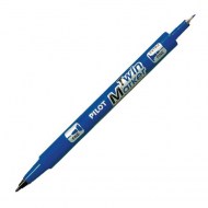 Popisovač obojstranný PILOT Twin Marker BeGreen 05+03 mm modrý_1