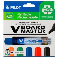 Sada popisovačov na tabule PILOT V-Board marker 5S_1