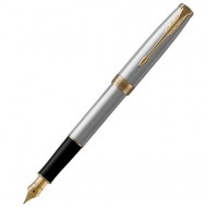 Plniace pero Parker Royal Sonnet Steinless steel GT_1