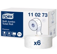 Tork Jumbo jemný toaletný papier T1 (Biela) [6 ks]_1