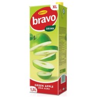 Ovocný nápoj Bravo Zelené jablko 1,5  l_1