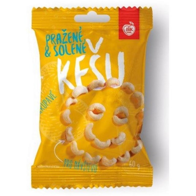 Kešu pražené solené IBK 60g_1