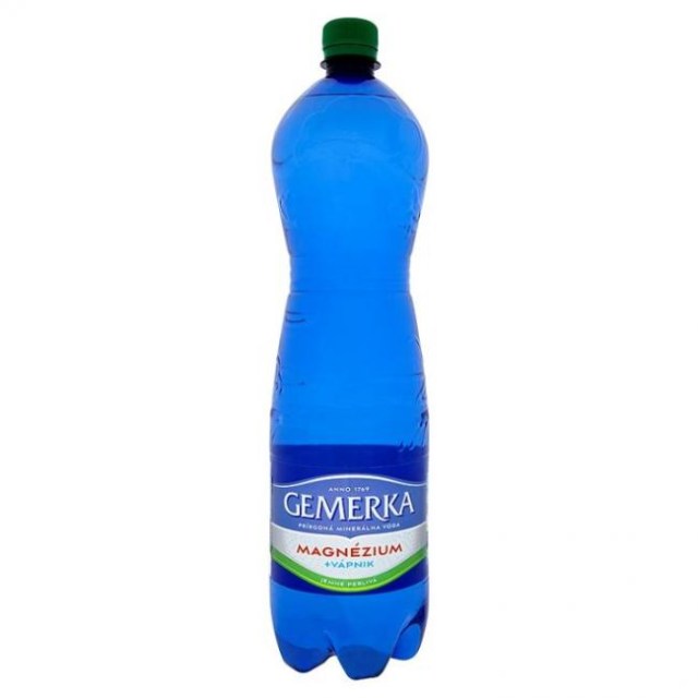 Minerálna voda GEMERKA Magnézium a Kalcium jemne perlivá 6 x 1,5 l_1