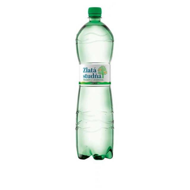 Pramenitá voda Zlatá studňa Zjemne sýtená 6x1,5l_1