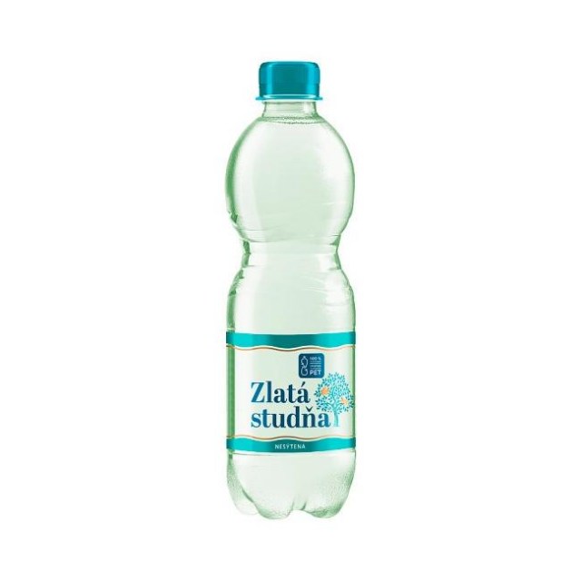 Pramenitá voda Zlatá studňaZnesýtená 12x0,5l_1