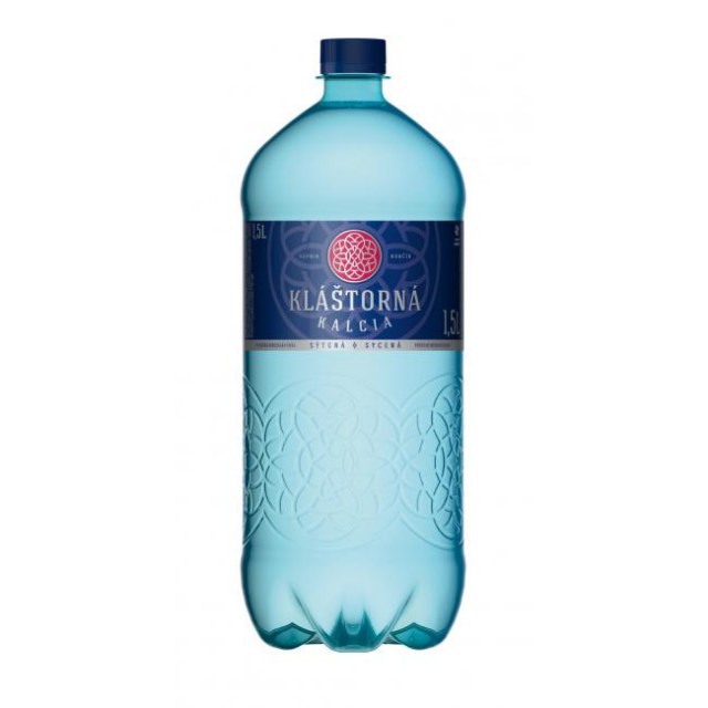 Minerálna voda Kláštorná Kalcia Z 6x1,5l sýtená_1
