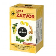 Čaj LEROS bylinný Čajová chvíľka lipa & zázvor HB 20 x 2 g_1