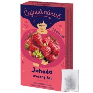 Čaj ovocný Čajová náruč jahoda 20 x 1g_1