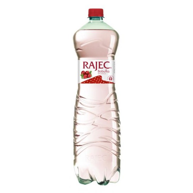 Pramenitá voda Rajec Z ochutená - brusnica jemne sýtená 6x1,5l_1
