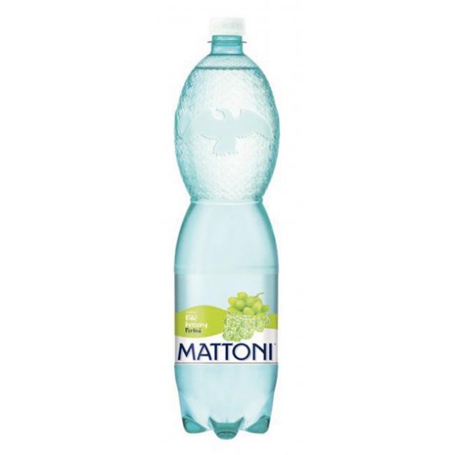 Minerálna voda MATTONI Z ochutená - biele hrozno sýtená 6x1,5l_1