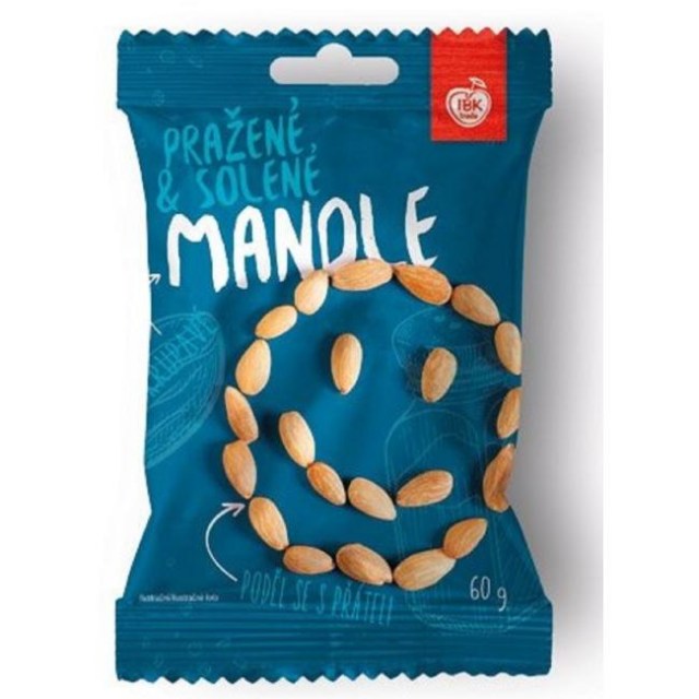 Mandle pražené solené IBK 60g_1