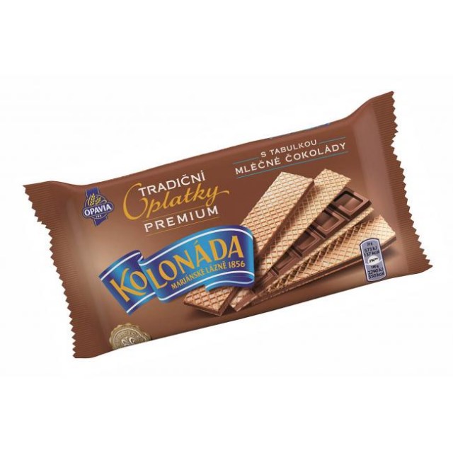 Oblátky Kolonáda Premium - mliečna čokoláda  92 g_1