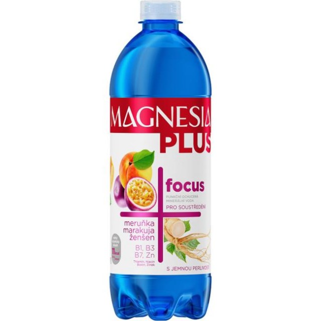 Minerálna voda MAGNESIA Plus Focus marhuľa, marakuja, ženšen 6 x  0,7 l_1