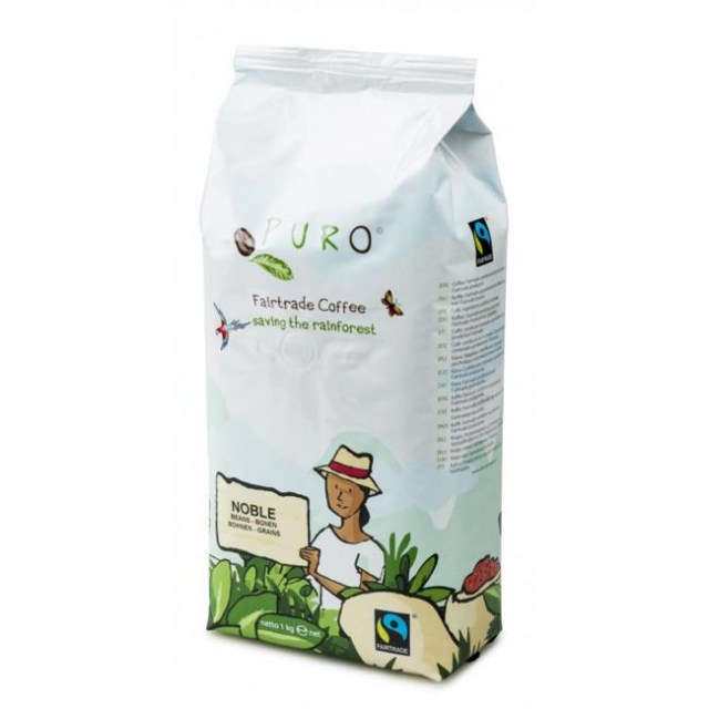 Káva Fairtrade Puro Noble zrnková 1kg_1