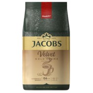 Káva Jacobs Velvet Crema Gold zrnková 1000g_1