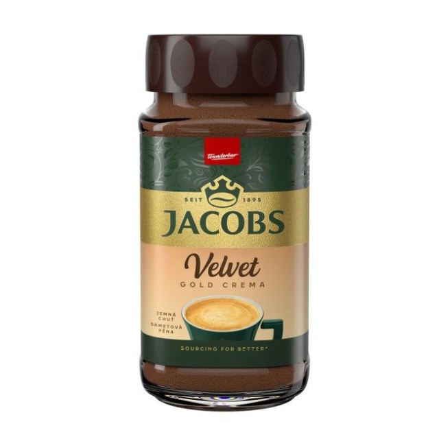 Káva Jacobs Velvet Gold Crema instantná 180g_1