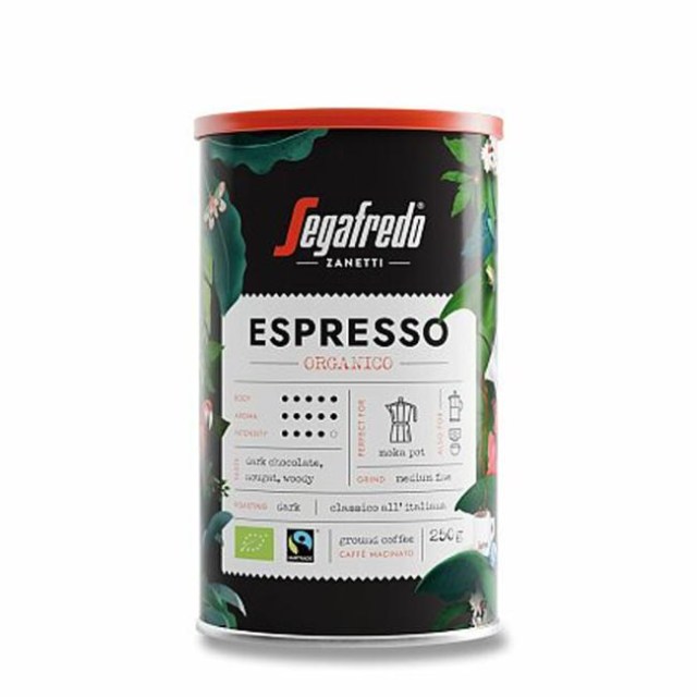 Káva Segafredo Espresso Organico mletá 250g_1