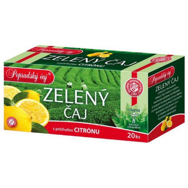 Čaj BOP zelený s citrónom 30g_1