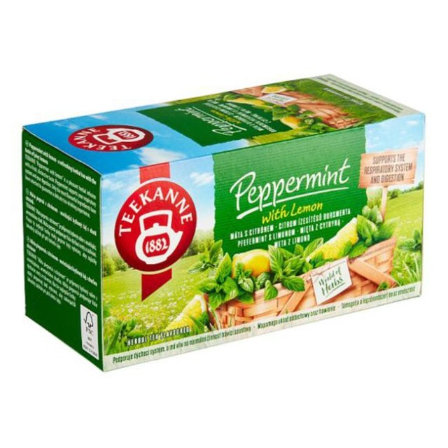 Čaj TEEKANNE bylinný Mäta s citrónom 30g_1