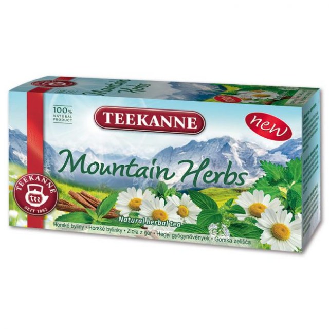 Čaj TEEKANNE bylinný Mountain Herbs 40g_1