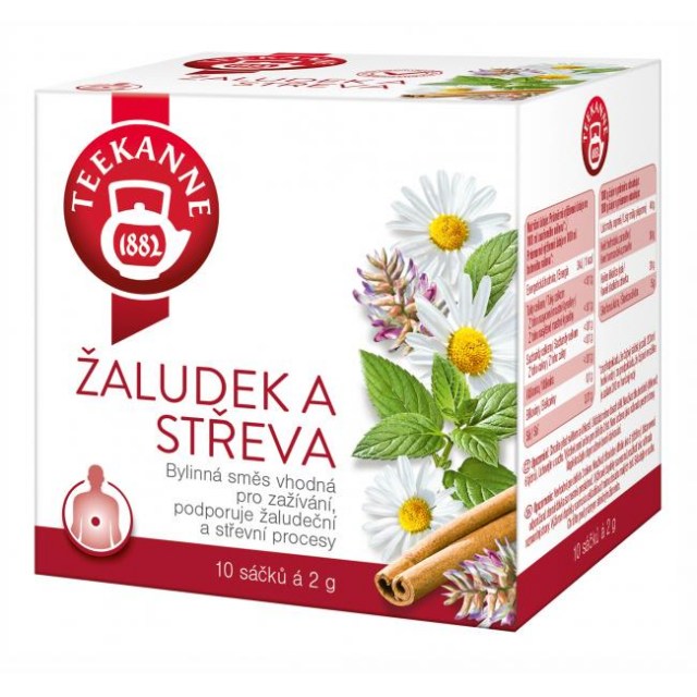 Čaj TEEKANNE bylinný Žalúdok a črevá 20g_1