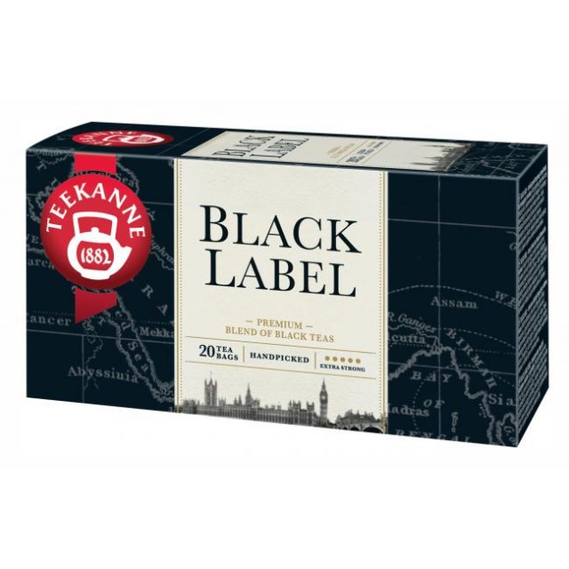 Čaj TEEKANNE čierny Black label 40g_1