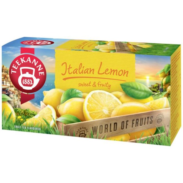 Čaj Teekanne World Of Fruits Italian Lemon HB 20 x 2g_1