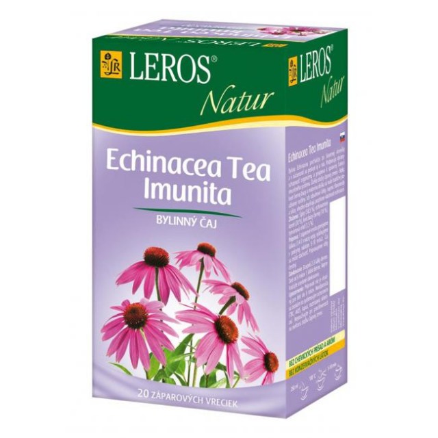 Čaj LEROS Natur bylinný na imunitu s echinaceou 10x1,5g_1