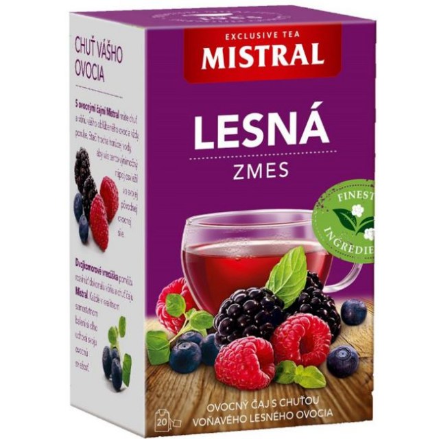 Čaj MISTRAL ovocný lesná zmes 40g_1