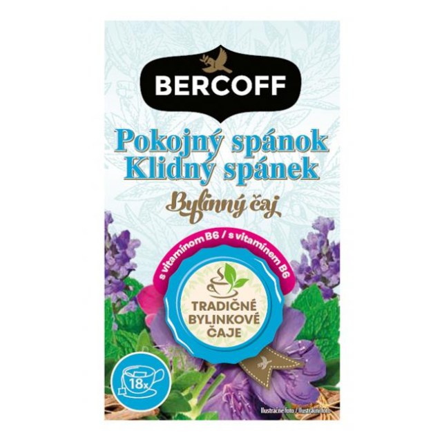 Čaj Klember bylinný Pokojný spánok s vitamínom B6 30g_1