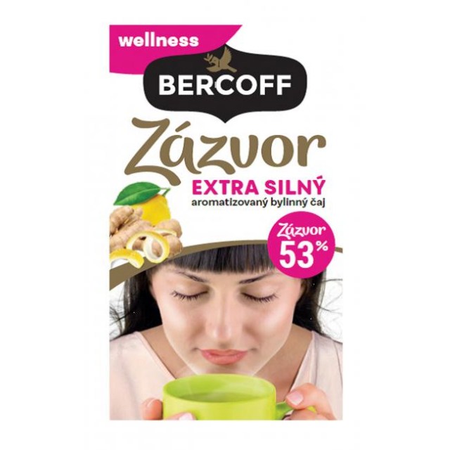 Čaj Bercoff zázvorový extra silný 40g_1