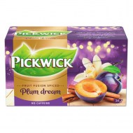 Čaj PICKWICK slivky s vanilkou a škoricou 20x2g_1