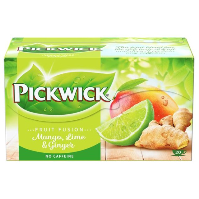 Čaj PICKWICK mango so zázvorom 20x1,75g_1