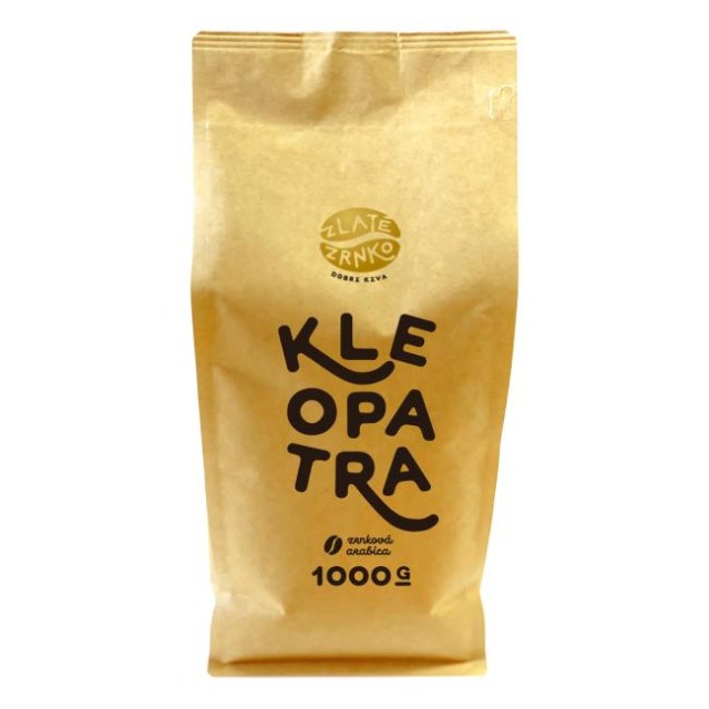 Káva zrnková Zlaté Zrnko Kleopatra 100% arabica 1kg_1