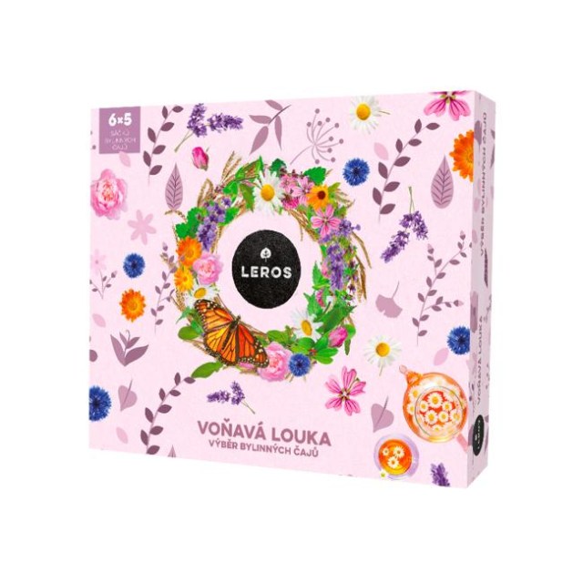 Kolekcia čajov LEROS Voňavá lúka 6 x 5 vrecúšok, 43g_1