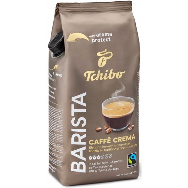 Káva Tchibo Barista Caffé Crema zrnková 1 kg_1