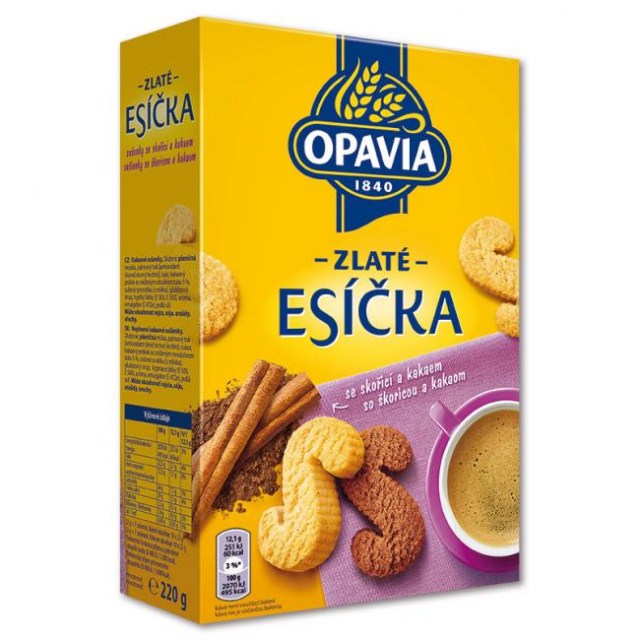 Zlaté Esíčka škorica/kakao 220g_1