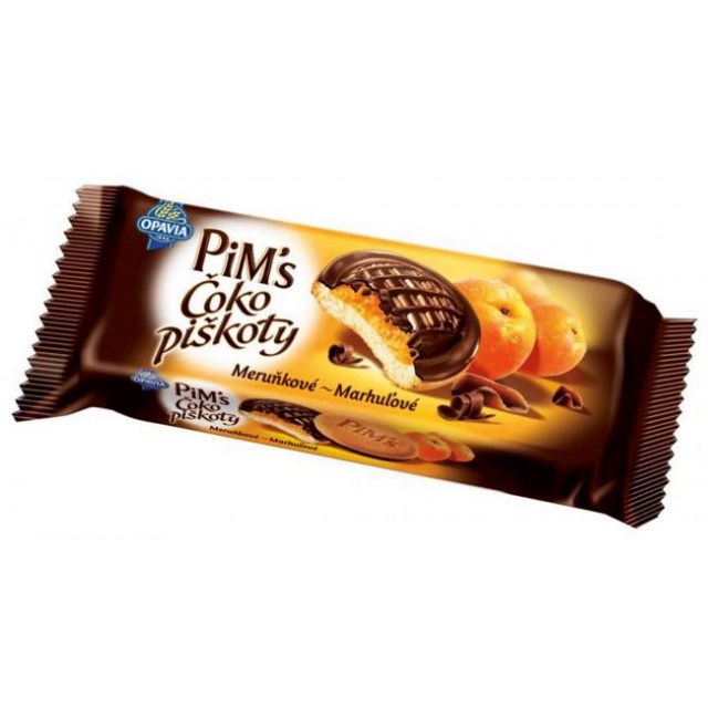 Piškóty PIM´s Čoko marhuľové 147g_1