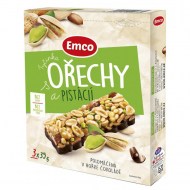 Tyčinka Emco s orechami a pistáciou 3x35g_1