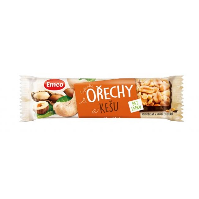 Tyčinka MYSLI bez lepku 35g Orechy a kešu_1