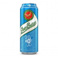 Pivo Zlatý Bažant 0% svetlé nealko 0,5l 24ks plech_1