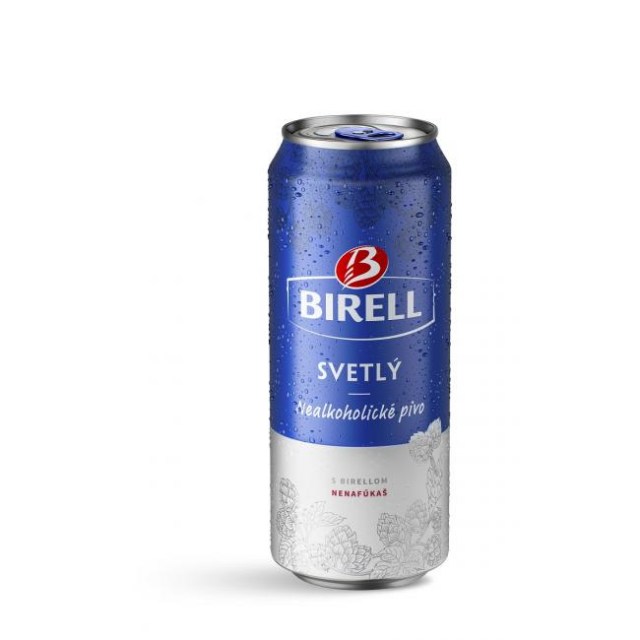 Pivo BirellZ svetlé nealko 0,5l 24ks plech_1
