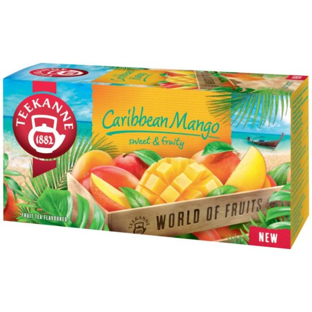Čaj Teekanne World Of Fruits Caribbean Mango HB 20 x 2,25g_1