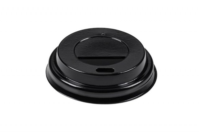 Viečko na pohár PS čierne 62 mm/4oz [100 ks] - sadnú aj na 63mm poháre,_2
