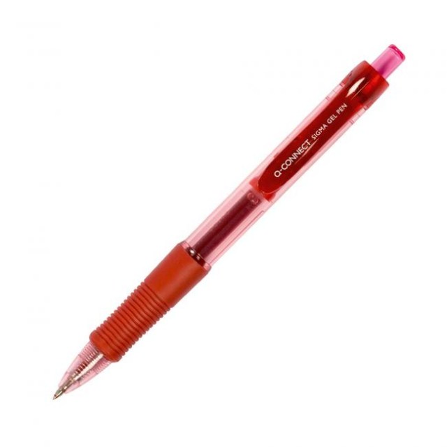 Roller gélový Q-CONNECT Sigma Gel červený_1