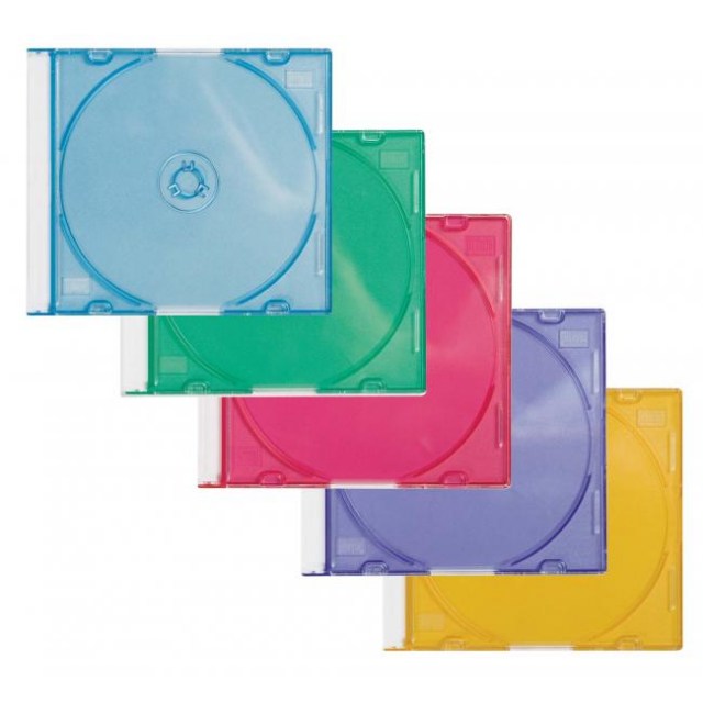 Farebné obaly na CD/DVD Q-CONNECT_1