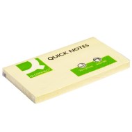 Bloček Q-CONNECT žltý 76x127mm_1