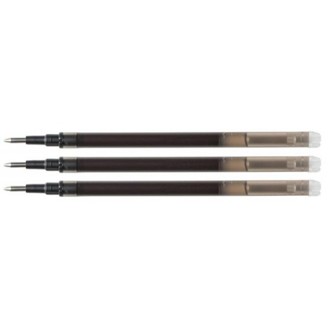 Náhradná náplň do gélového rollera Q-connect 0,7mm čierna 3 ks_1