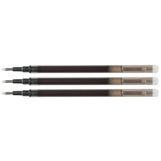 Náhradná náplň do gélového rollera Q-connect 0,7mm čierna 3 ks_1