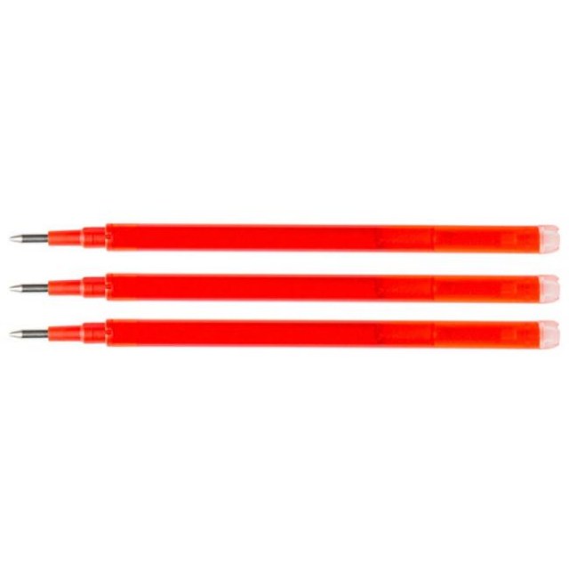 Náhradná náplň do gélového rollera Q-connect 0,7mm červená 3 ks_1